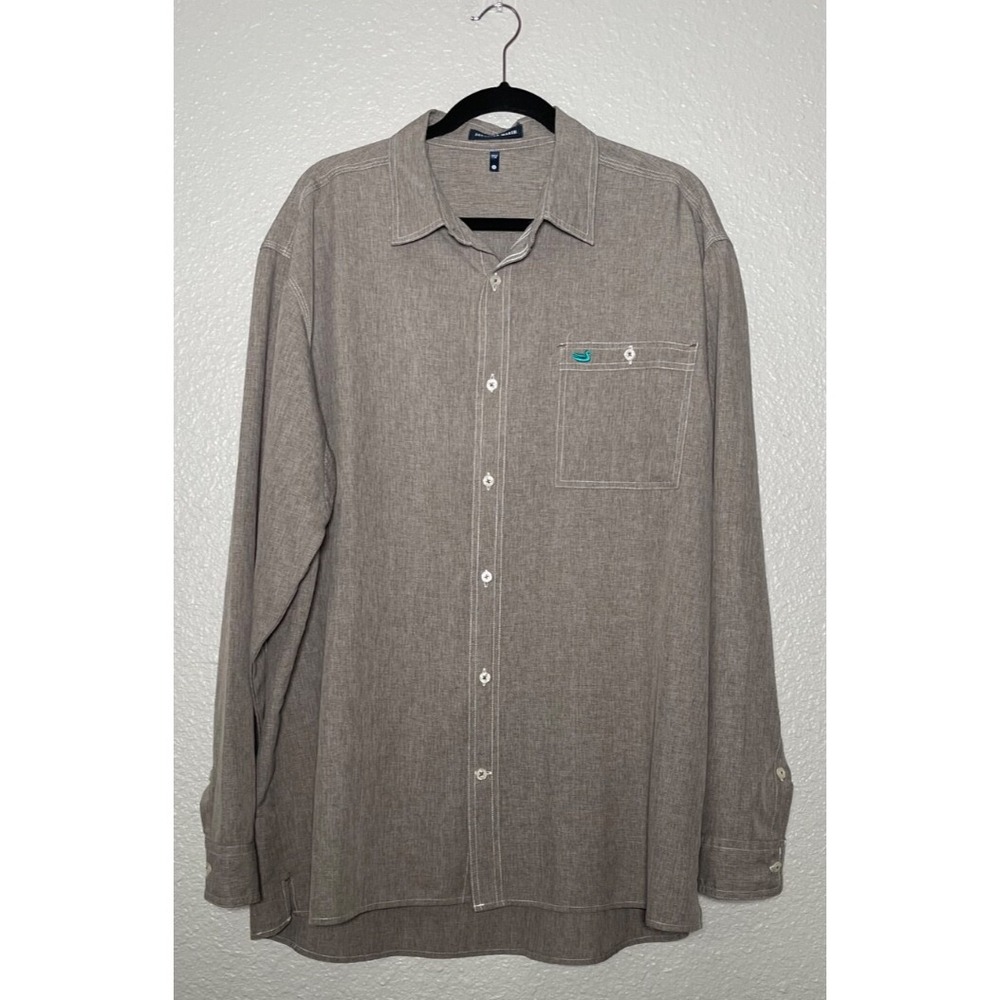 Southern Marsh Performance Shirt Men's XL Gray Casual Sport